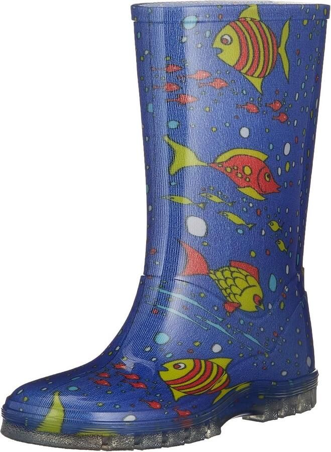 Stevige en Waterdichte Rubberlaarzen voor Jongens Vis Motief