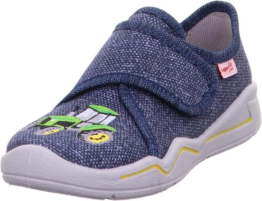 Stevige Jongens Boot Blauw Warme Winterlaarzen met Ritssluiting en Goede Grip