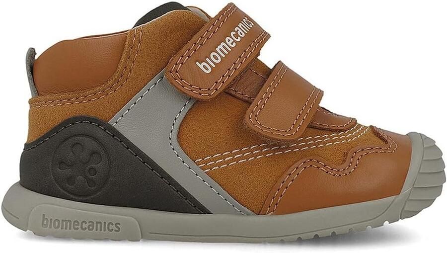 Stevige Jongens Laarzen van Leer met Klittenbandsluiting