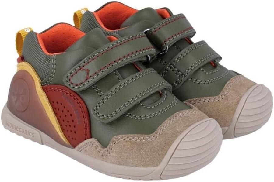 Stevige Jongens Laarzen van Leer met Klittenbandsluiting