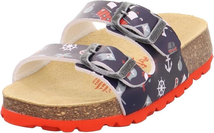 Stevige jongens pantoffels met voorgevormd voetbed