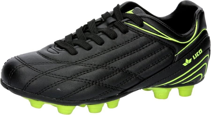 Jongens voetbalschoenen met noppen en vetersluiting