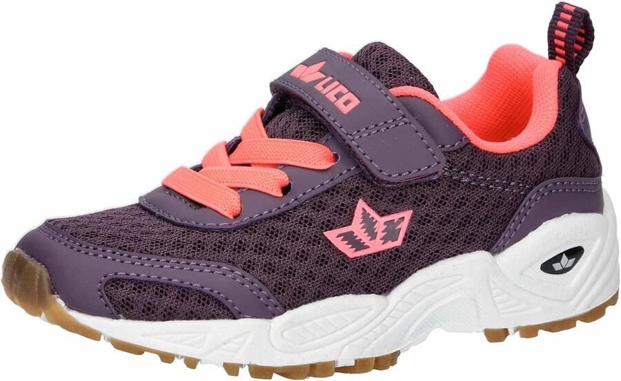 Stevige Kindersneakers met Klittenband en Elastische Veter voor en