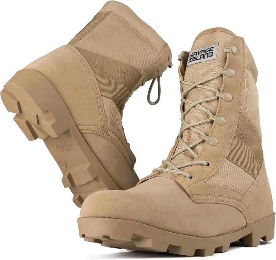 Stevige Militaire Strijd- en Junglelaarzen voor Heren Waterdicht en Antislip