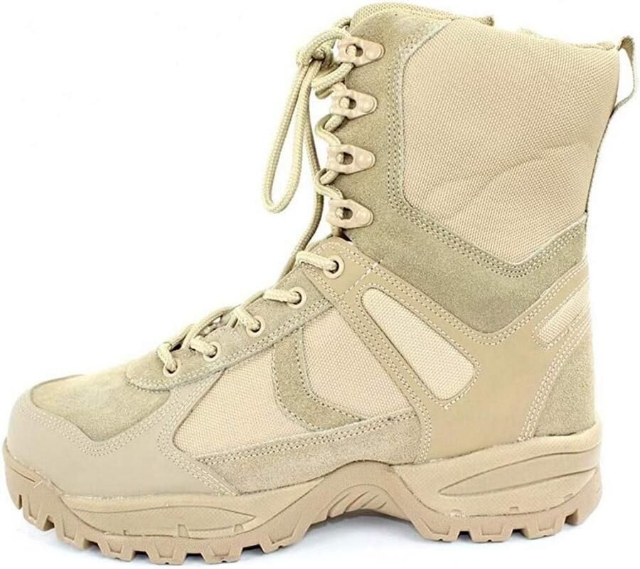 Stevige Patrol Laarzen met Zijrits Waterafstotend en Ademend