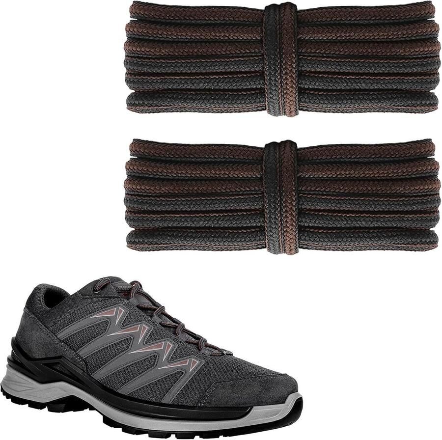 Stevige Platte Veters voor Wandelschoenen Laarzen en Boots Scheurbestendig