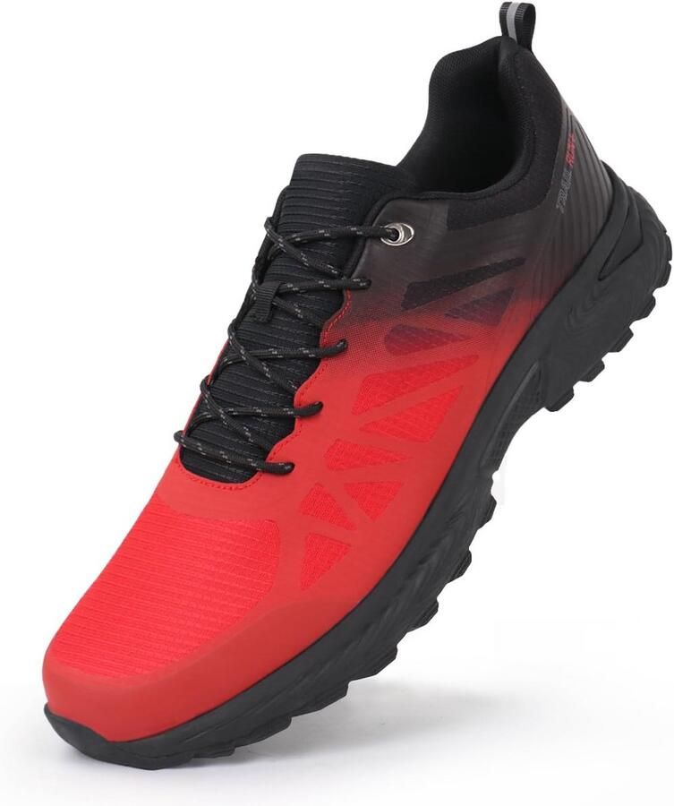 Stevige Trailschoenen Heren Grote Maten Wandelsneakers voor Intensieve Training