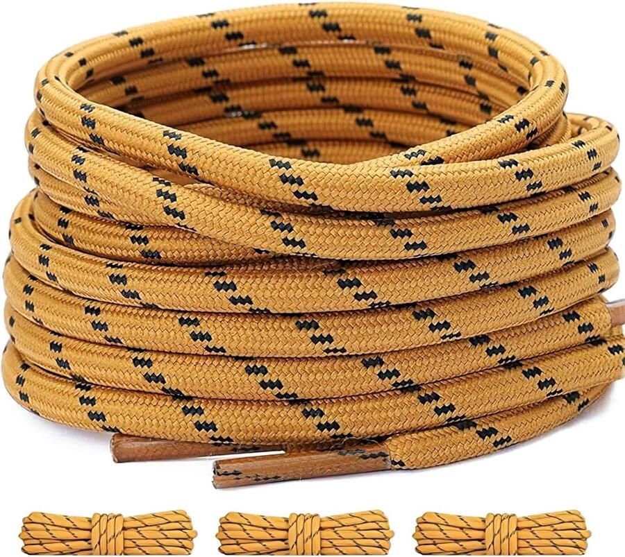 Stevige veters voor wandelschoenen van gerecycled polyester