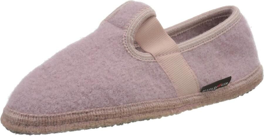 Stevige vilten pantoffels voor kinderen met elastische band