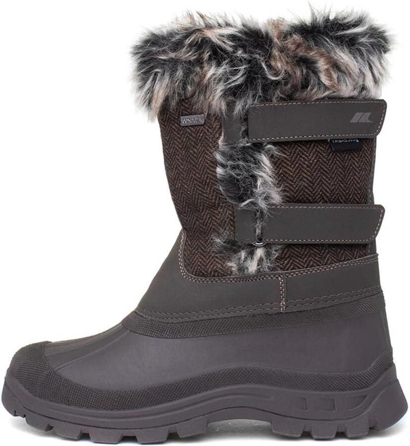 Stevige Waterdichte Dames Sneeuwlaarzen met Fleece Voering