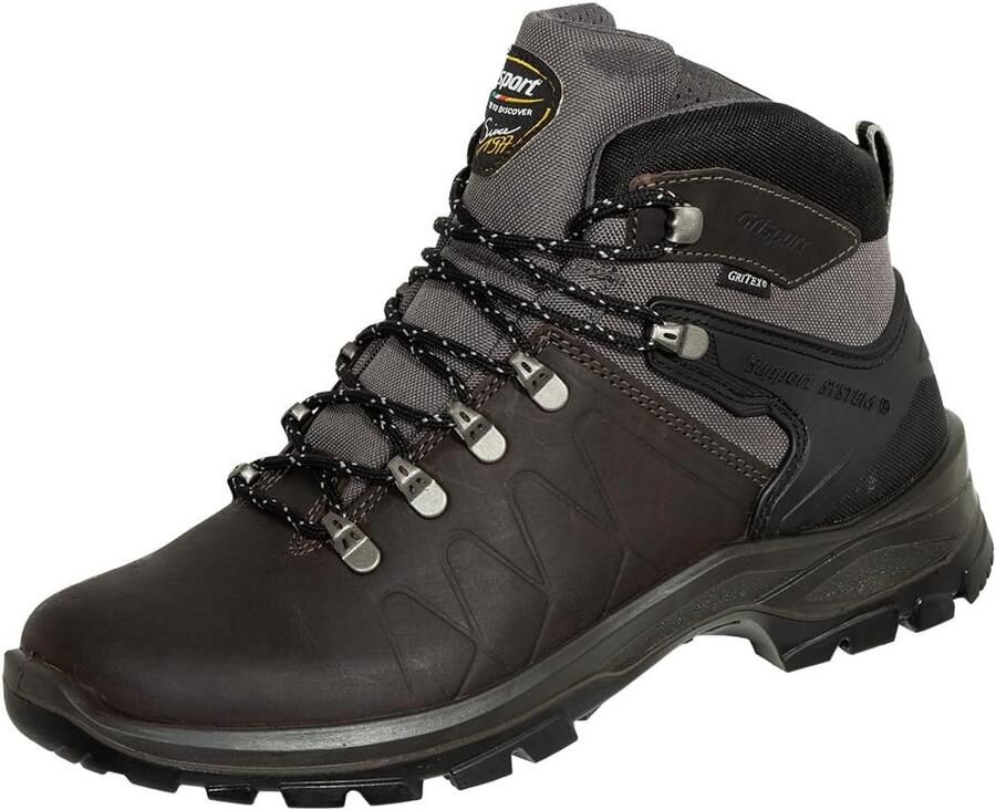 Stevige Hoge Wandellaarzen Unisex voor Alle Terrein en Lange Tochten
