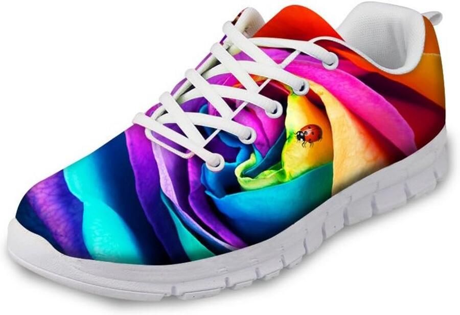 Stijlvolle Dames Hardloopschoenen Roze Antislip Lichtgewicht Sportschoenen