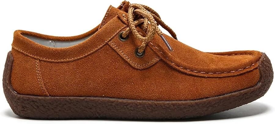 Stijlvolle Dames Loafers Moccasin Slip On Flats van Faux Suède voor Casual Gebruik en Comfort