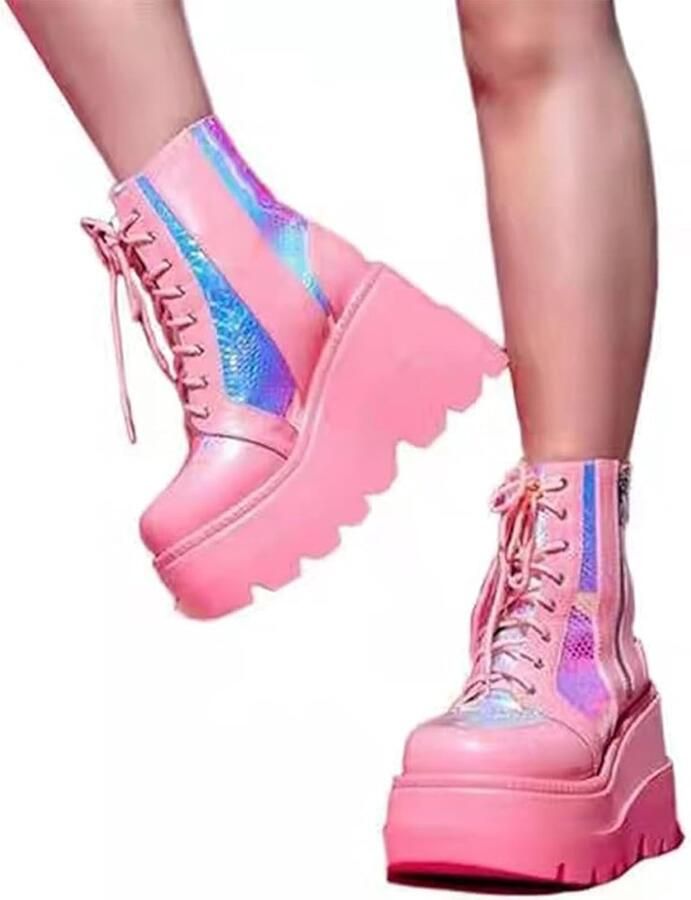 Schattige Mary Jane Dames Schoenen met Platform Dubbele Enkelband en Ronde Neus voor School Feest en Werk