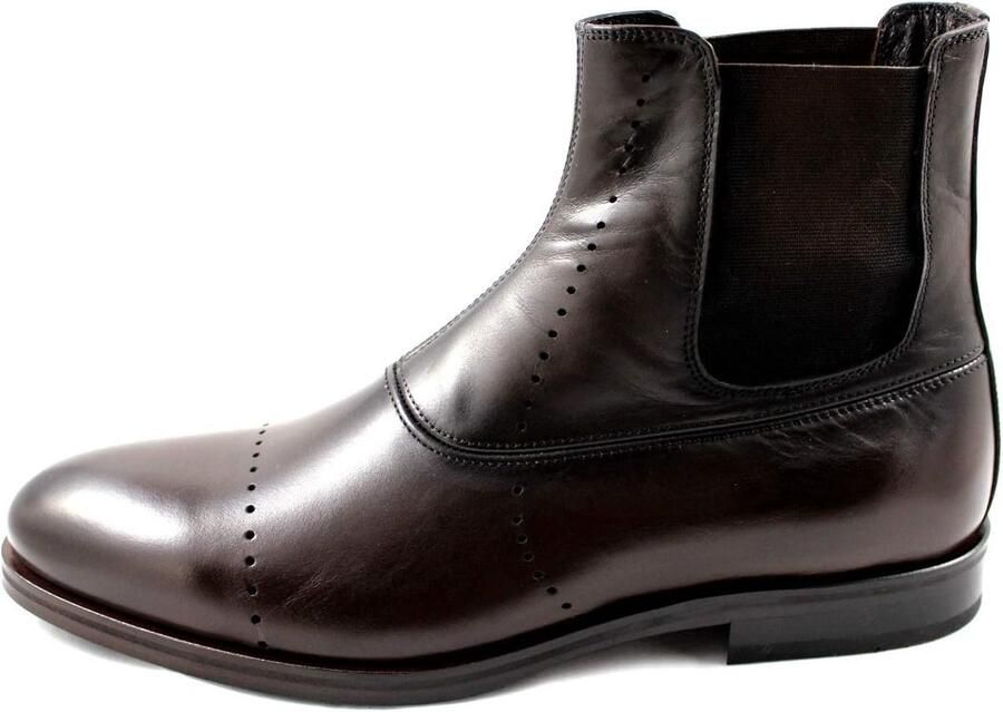 Stijlvolle donkerbruine Chelsea boots voor heren EU perfect voor elke gelegenheid