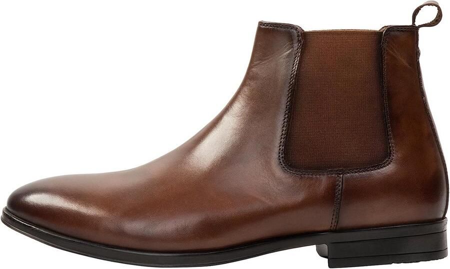 Stijlvolle Heren Chelsea Boots van Glad Leer Waterbestendig en Comfortabel