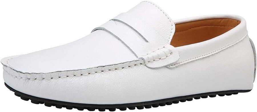 Stijlvolle Heren Mocassins Instappers Penny Loafers Casual Dagelijks Gebruik Handgemaakte Fijne Afwerking Maten Verkrijgbaar