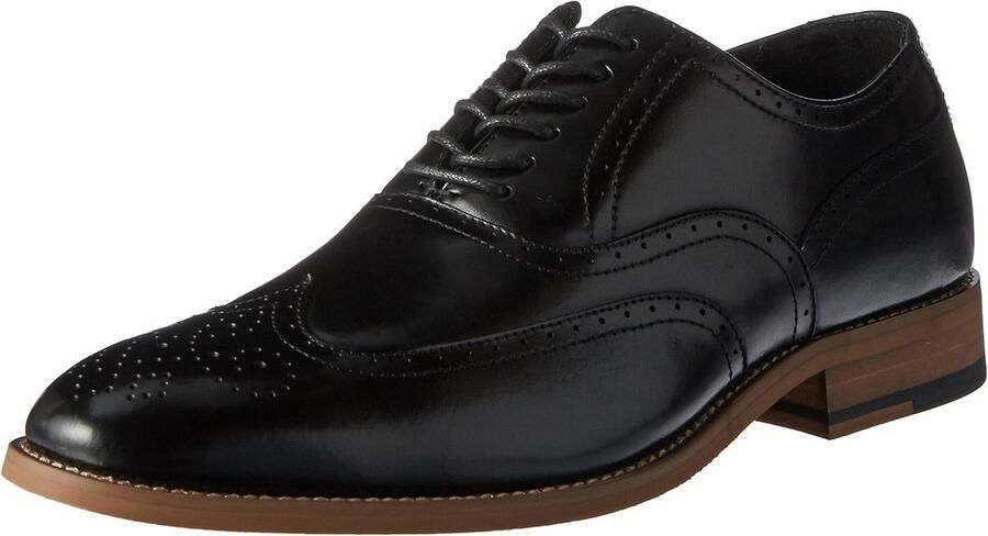 Stijlvolle Heren Veterschoenen met Brogue Details