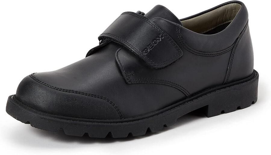 Stijlvolle Jongensschoenen Glad Leer Eenvoudig Verstelbaar
