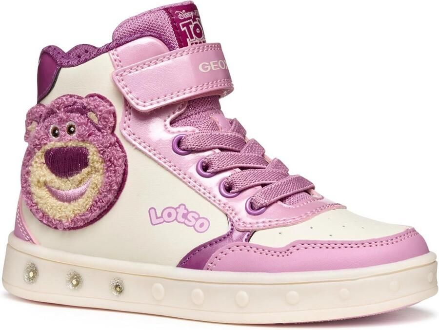 Witte Sneakers voor Meisjes met Ingebouwde Verlichting