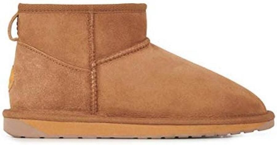 Stinger Micro Stivaletto Chestnut Luxe Waterafstotende Laarzen met Lamsvacht