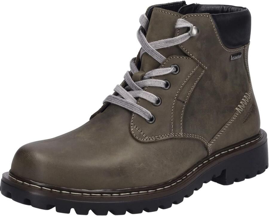 Stoere Heren Combat Boots met Stevige Profielzool
