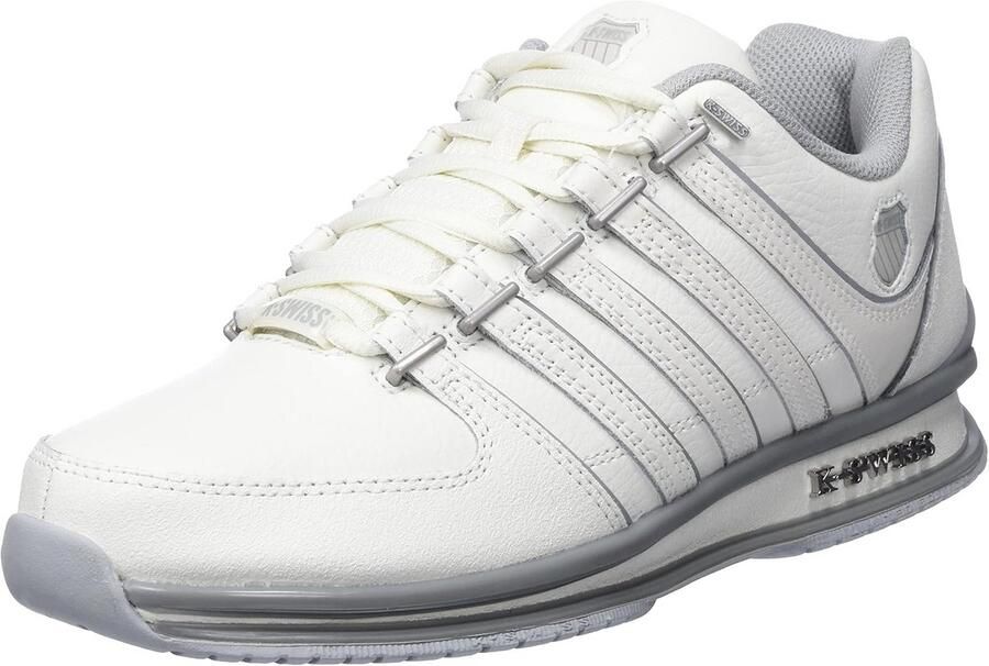 Stijlvolle Heren Sneaker met Opvallende Details en Court-Stijl