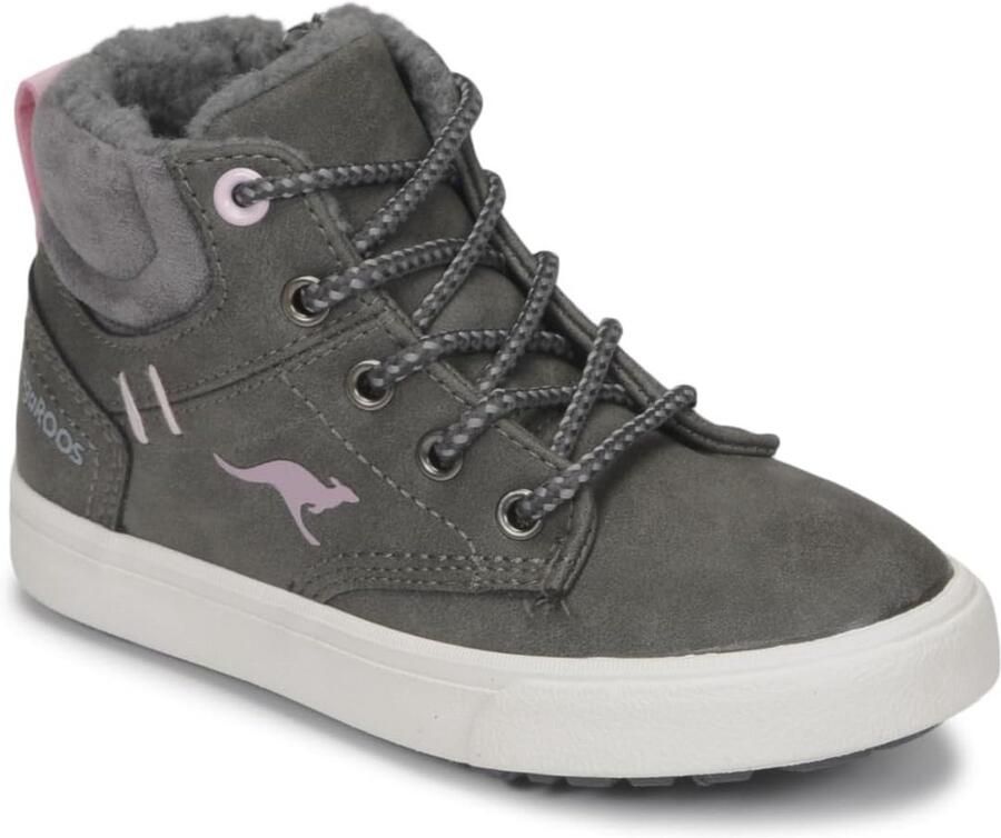 Stoere High-Top Sneakers voor Dames met Rits en Plateauzool