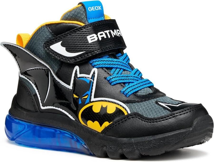 Waterdichte Jongens Sneakers met Ingebouwde Verlichting Blauwe Kindersneakers