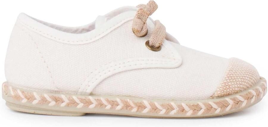 Stoere Jongensschoenen met Elastisch Koord en Jute Detail