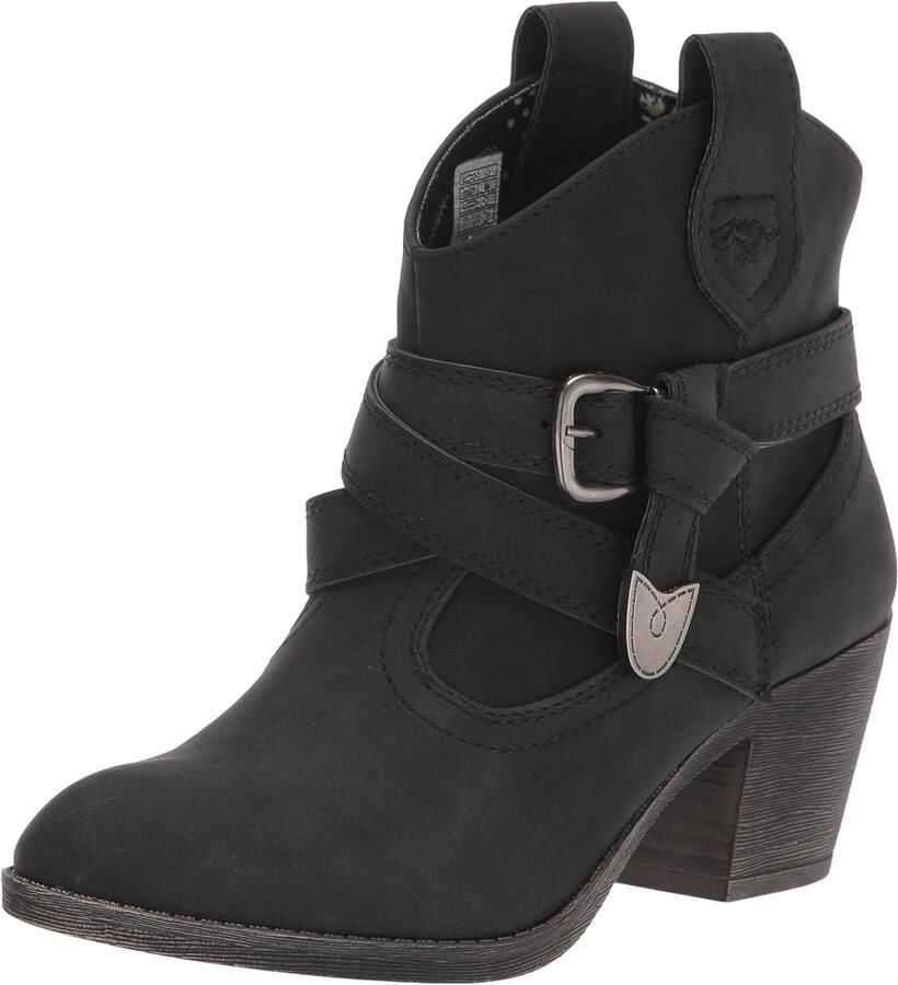 Stoere Westernlaarzen voor Dames in Zwart