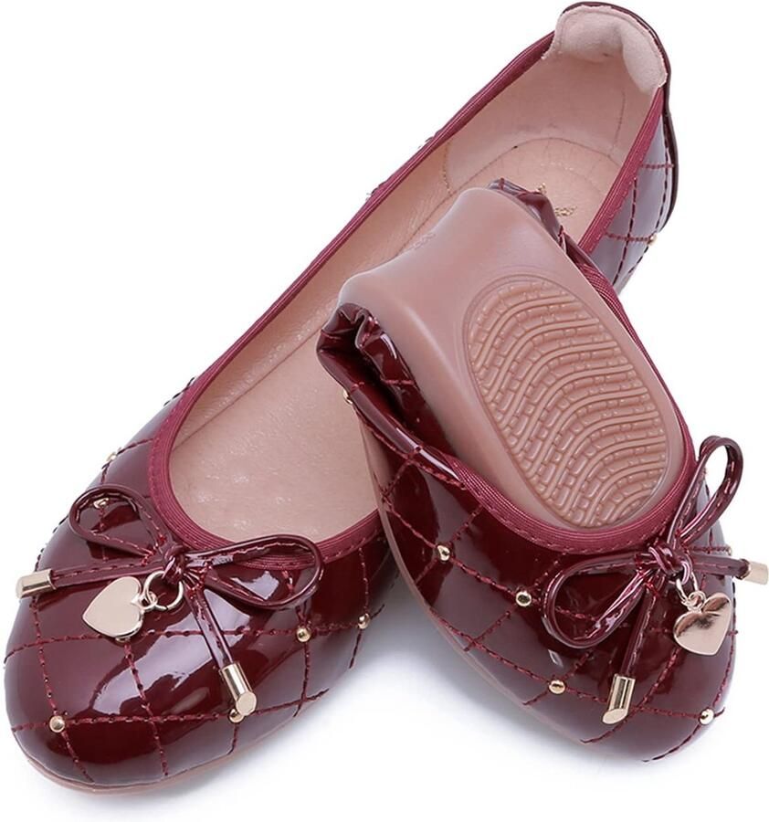 ONF3 Vrouwen Ballerina's Casual en Elegante Platte Schoenen Schattige Vlinderdas Comfortabel en Stijlvol Perfect voor Dagelijks Gebrui