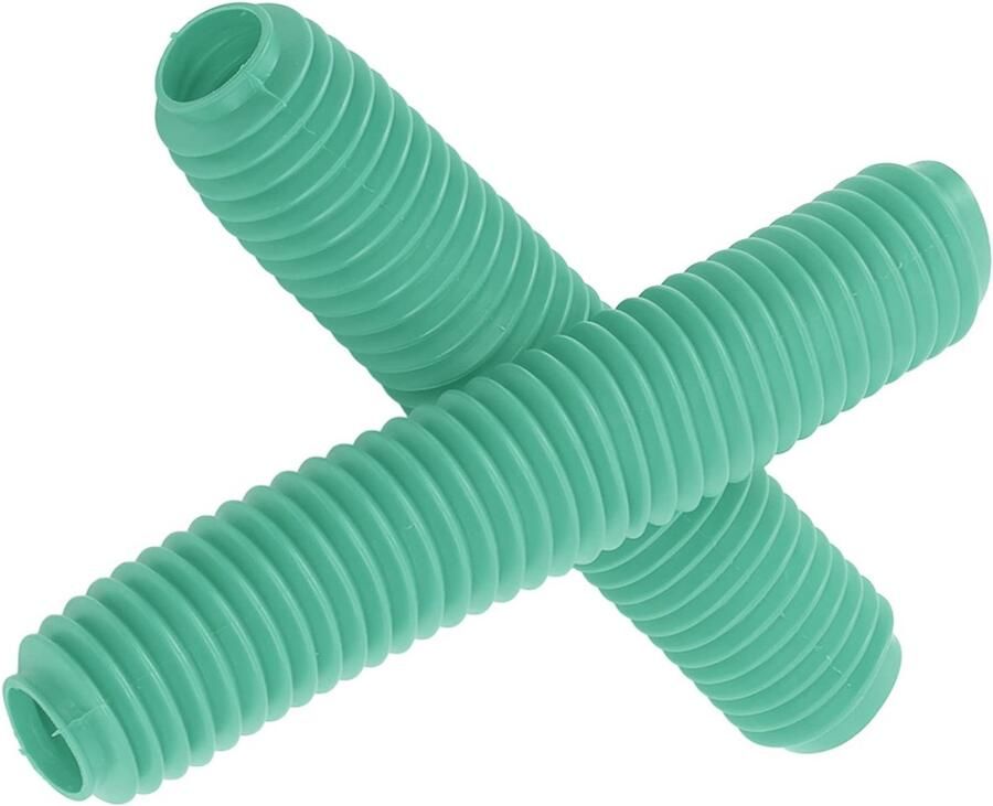 Dailygoods- Voorvork Shock Laarzen Rubber Bescherming tegen vuil Eenvoudige installatie Hoogwaardig materiaal Lengte 360 mm Shockboots