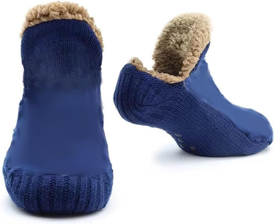 Dailygoody Fluffy Slipper Sokken Warm en Antislip Eén Maat Geometrisch Patroon Comfortabele Sokken Geschikt voor en Gevoelig