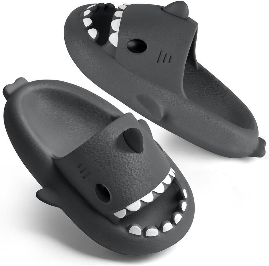 Dailygoody Haaienpantoffels Comfortabele pantoffels Antislip Uniseks Thuis en zwembad Ideaal voor ontspanning