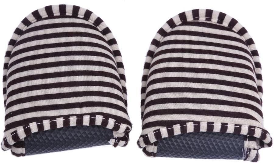 Store_8 Vouwslippers Reisvriendelijke Slippers Comfortabel en Herbruikbaar Blauw Gestreept Zachte Badslippers Geschikt voor Thuis en Ho