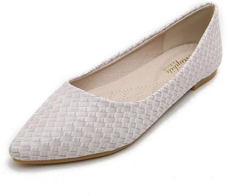 Store_8 Ballerina Schoenen Damesmode Comfortabele flats Abrikoos Casual en elegant Perfect voor elke gelegenheid