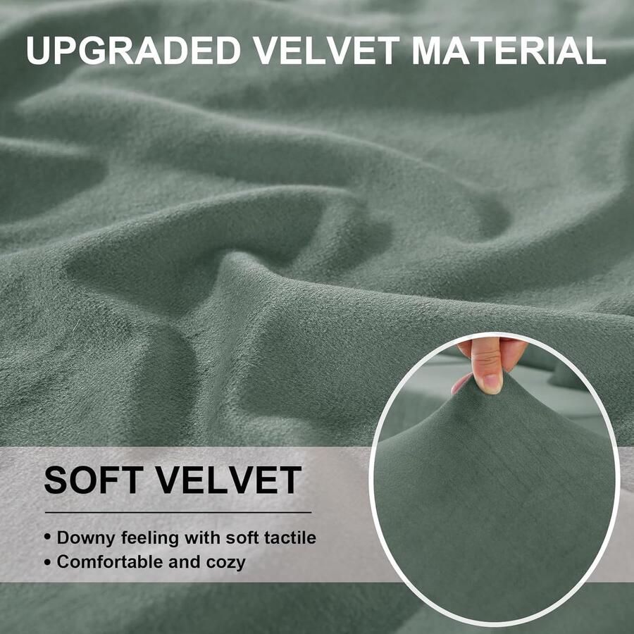 Stretch Bankhoes Universele Sofa Kussenhoes Elastische Sofa Zitkussen Hoezen Bankovertrek Antislip Sofahoezen Meubelbeschermer(1 Zit Lichtgroen)