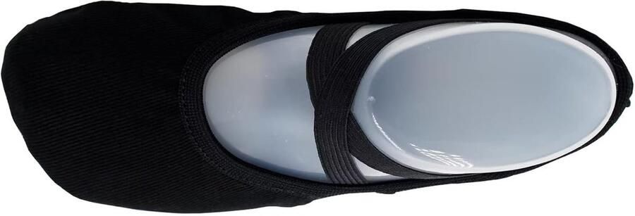Stretch Canvas Dance Slipper Ballet Schoen met Split Zool