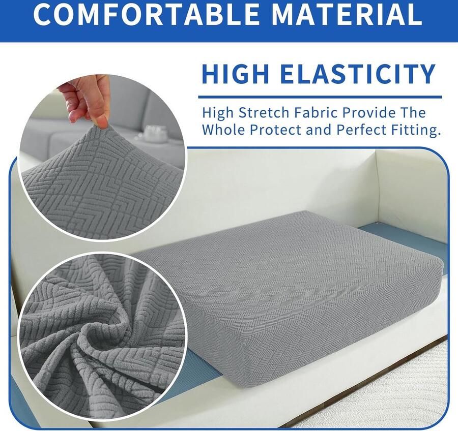 Stretch Sofa Zitkussen Hoezen Universele Elastische Sofa Kussenhoes