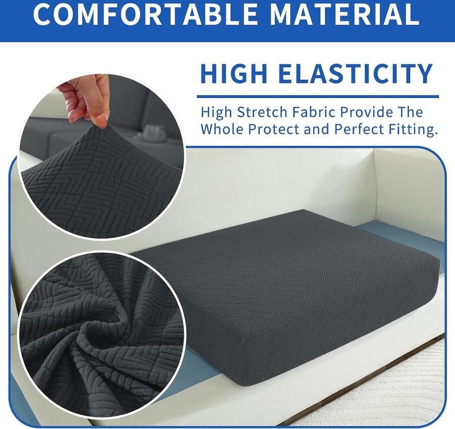 Stretch Sofa Zitkussen Hoezen Universele Elastische Sofa Kussenhoes