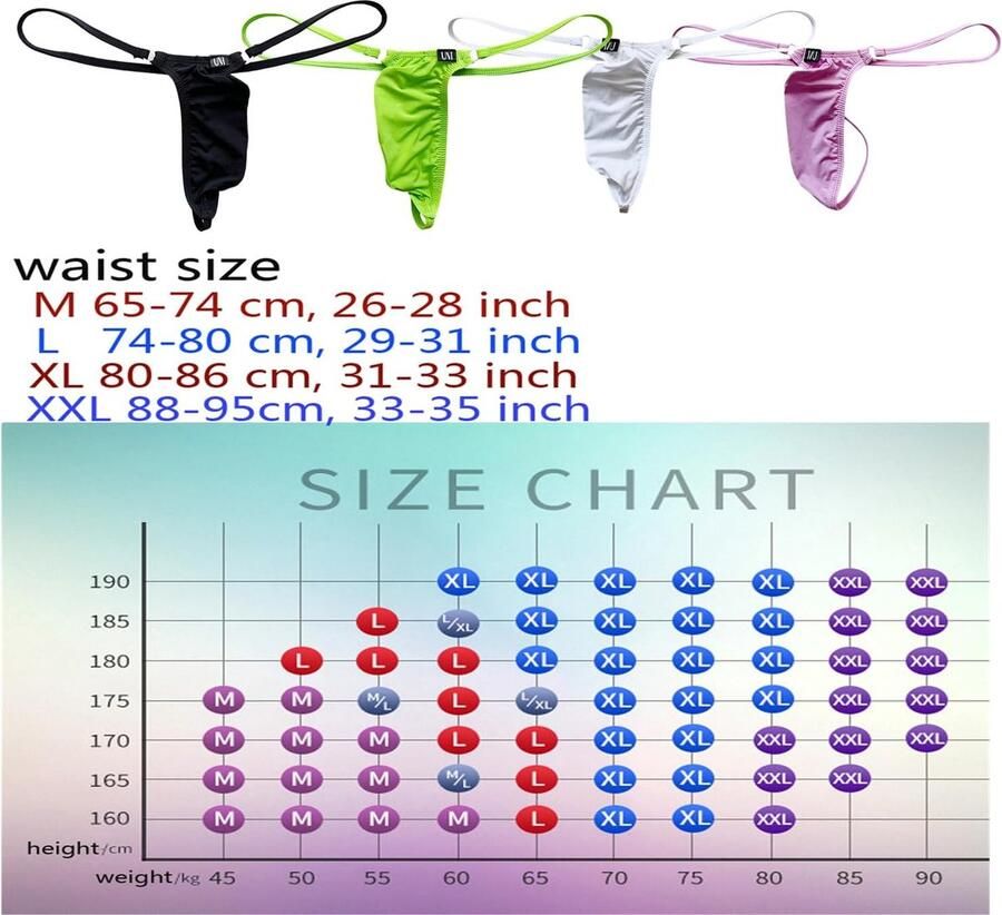 String en tanga voor heren mini-slip tanga string lage taille