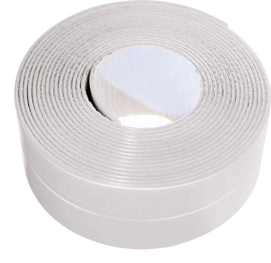 Strip PE flexibele zelfklevende tape waterdichte afdichtingstape afdichtingsstrip voor keuken badkamer badkuip toilet wandvloer (334 8 x