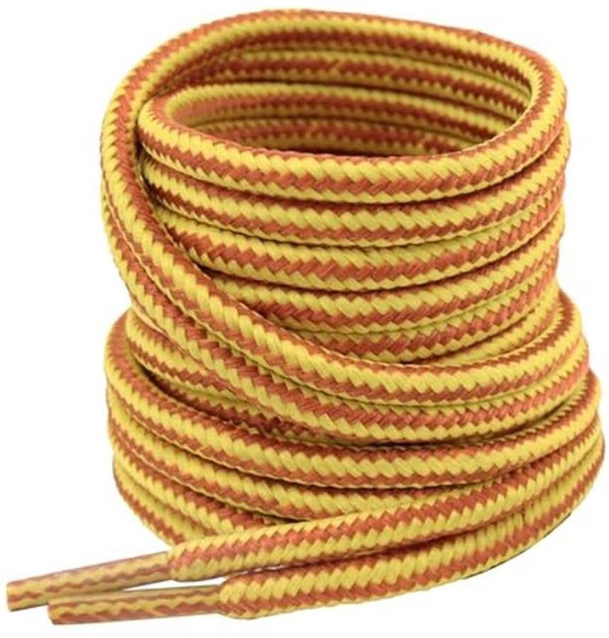 SUBAUM 2 paar ronde veters voor schoenen robuust en duurzaam voor sportschoenen trekkingschoenen bergschoenen voor of