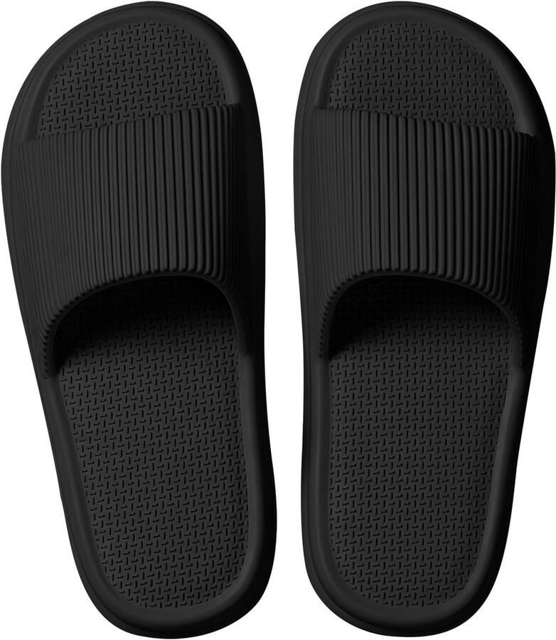Comfortabele Witte Douchepantoffels Anti-Slip Badslippers
