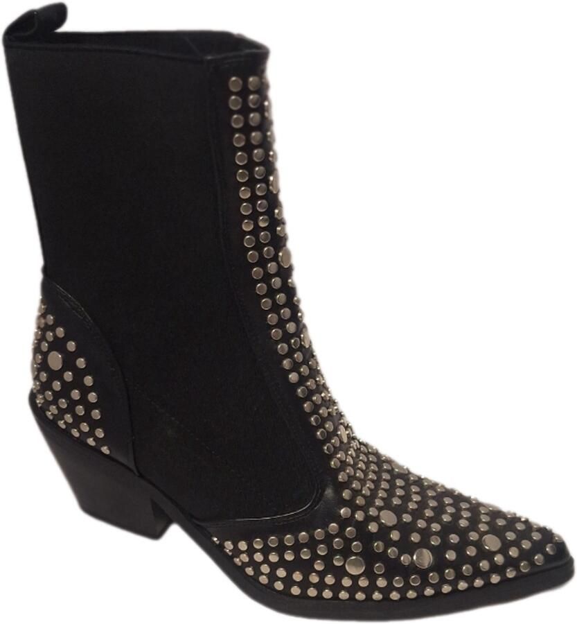 SUPER ME COWBOYLAARS MET STUDS ELASTICH MATERIAAL IN