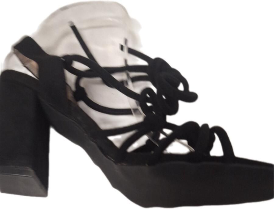 SUPER ME OPEN PUMP SANDAL MET BLOKHAK VAN