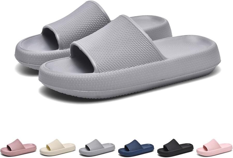 Superzachte Antislip Slippers voor en Comfortabele Badslippers voor Zomer Tuin en Strand