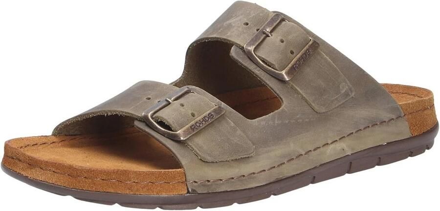 Superzachte muiltjes voor heren met verstelbare gespen