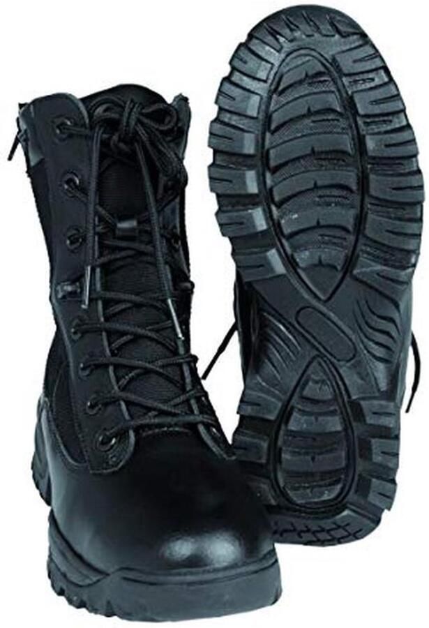 Tactical Boot voor Volwassenen met YKK Rits Robuuste Wandelschoenen voor Zware Condities